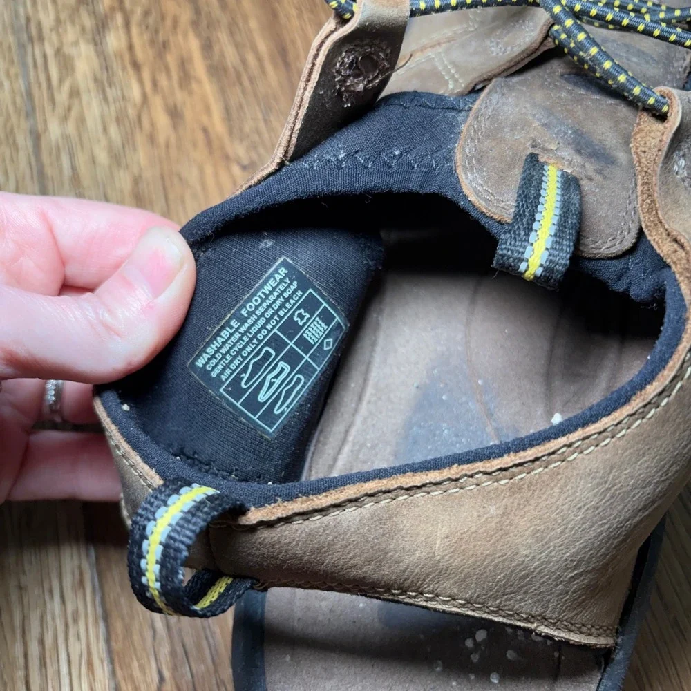Keen Newport H2 Mens 11 Brown Leather Waterproof Hiking Sandals Sport Shoes